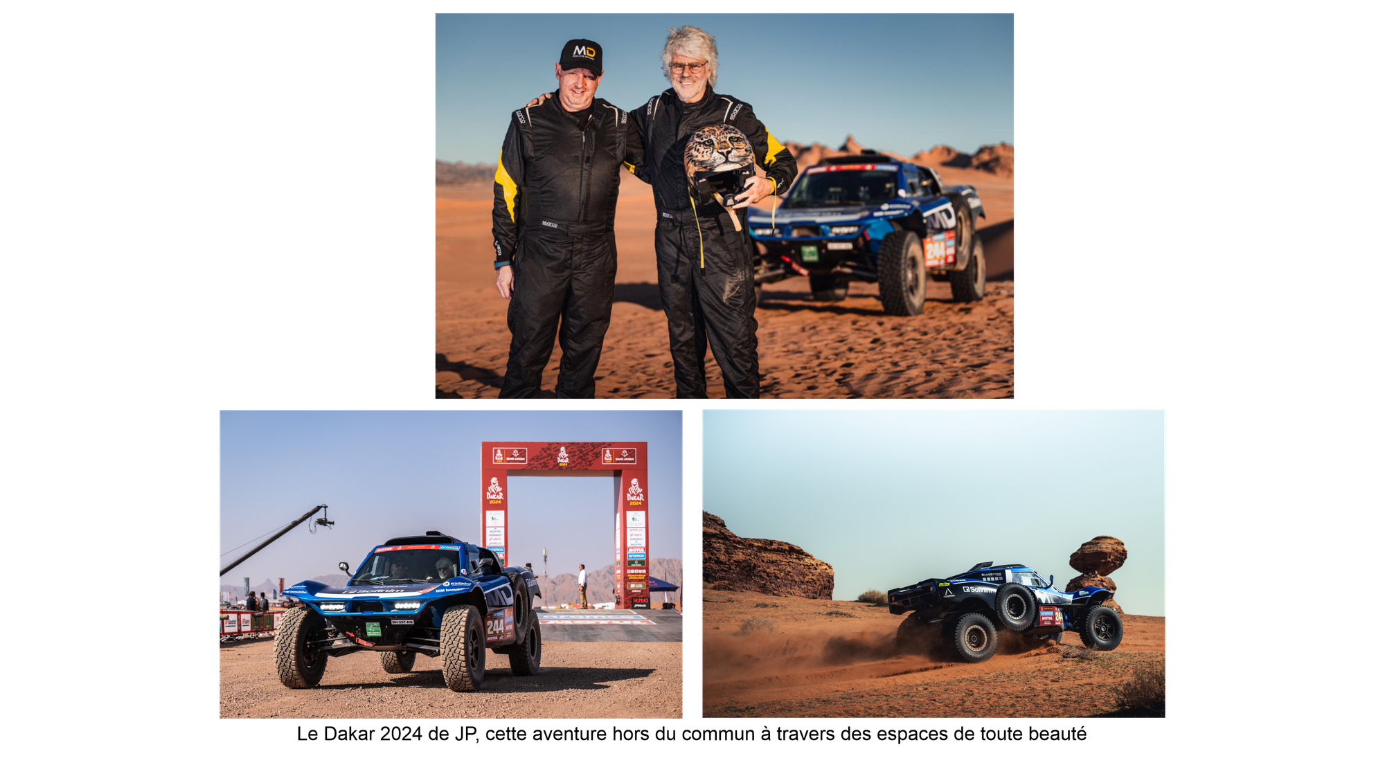 Famille STRUGO JP & Misette (Marie). Epopée Dakar