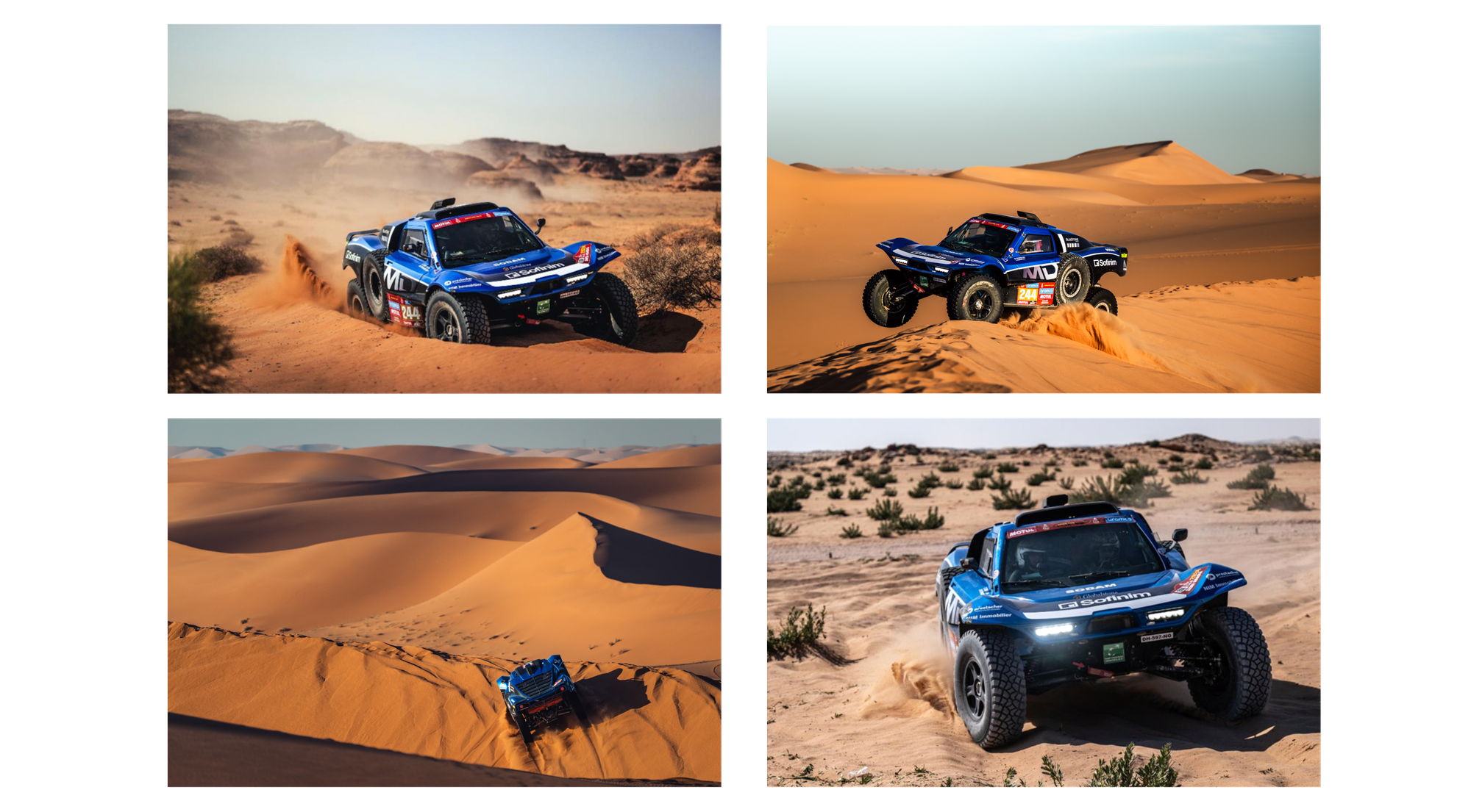 Famille STRUGO JP & Misette (Marie). Epopée Dakar