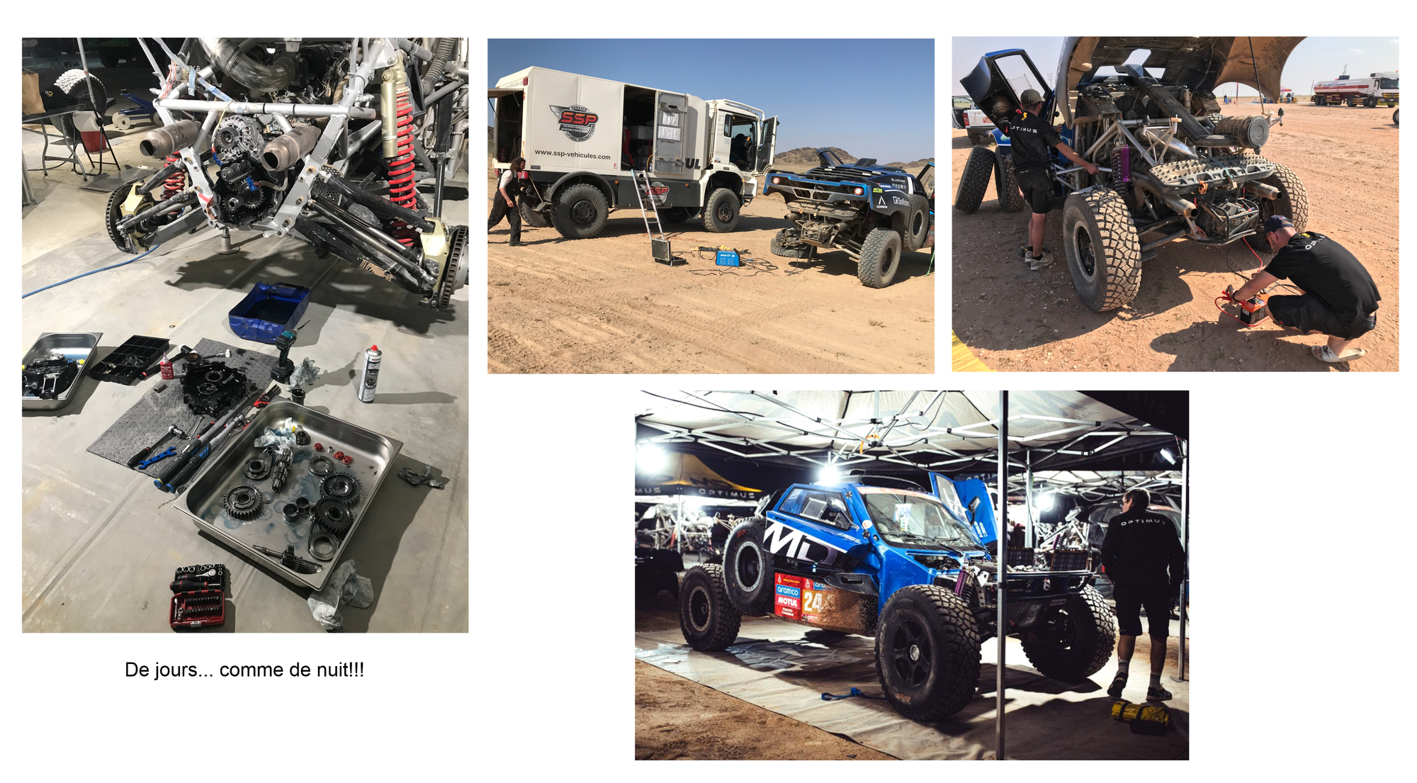 Famille STRUGO JP & Misette (Marie). Epopée Dakar