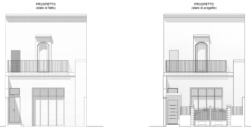 Lavori di realizzazione di un muro di cinta al fabbricato sito in via Boccaccio n°8 - Fragagnano (TA)