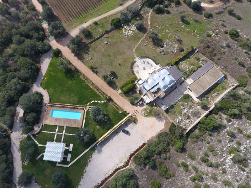 RILIEVO E RESTITUZIONE FOTOGRAMMETRICA "MASSERIA LE FABRICHE" - MARUGGIO (TA)