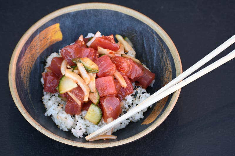 Spicy Poke Bowl - Fresh Ahi