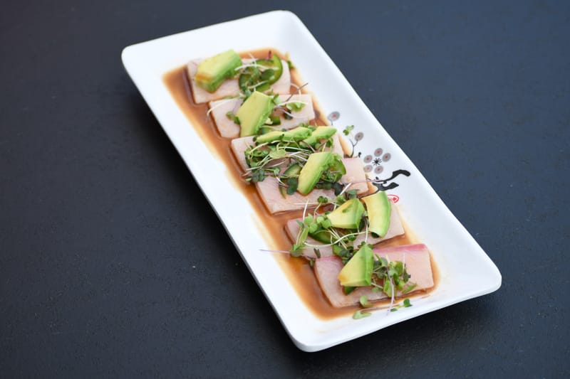 *Hamachi Carpaccio (6PC Slices)