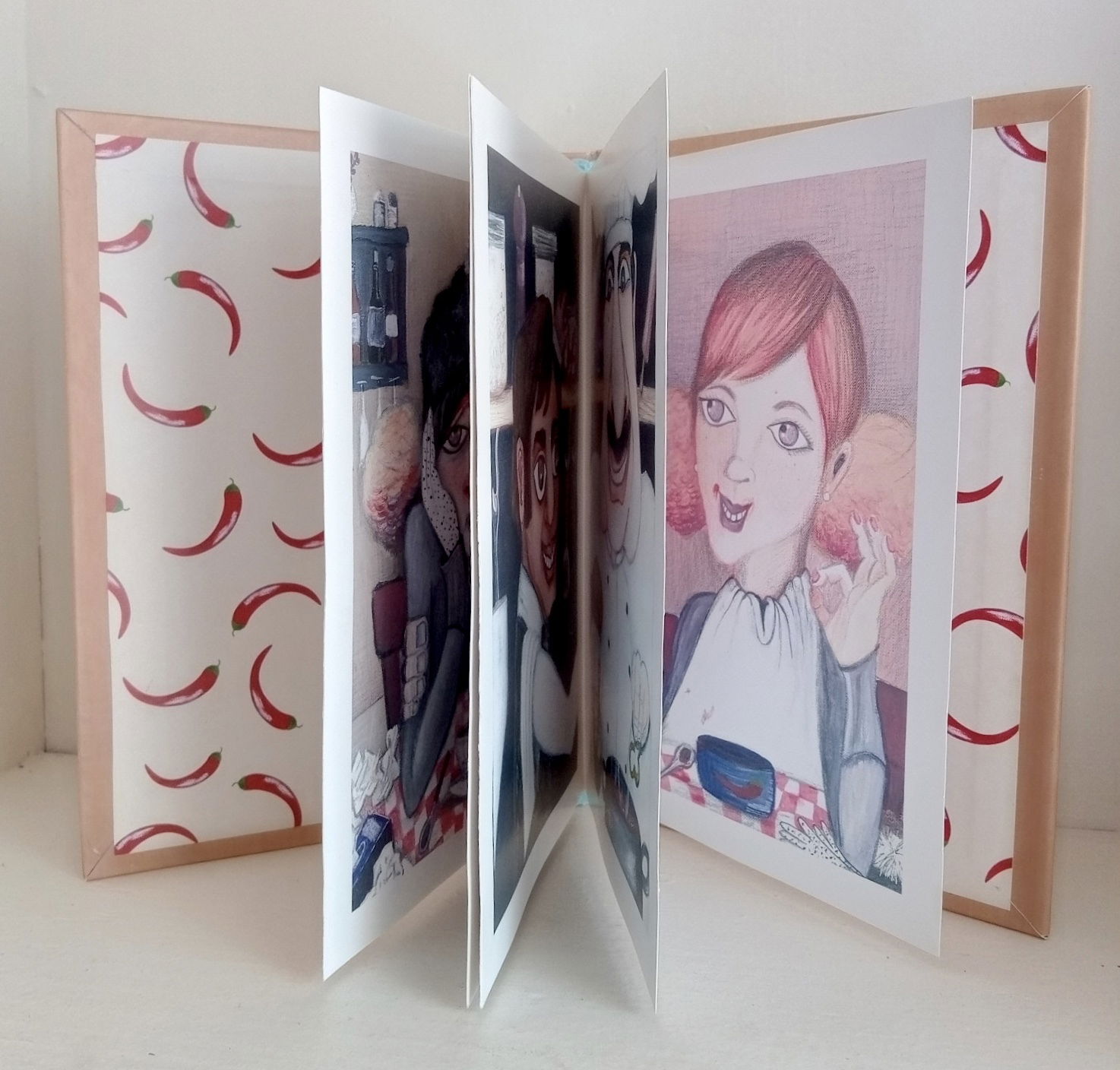 Acrílicos y polychromos