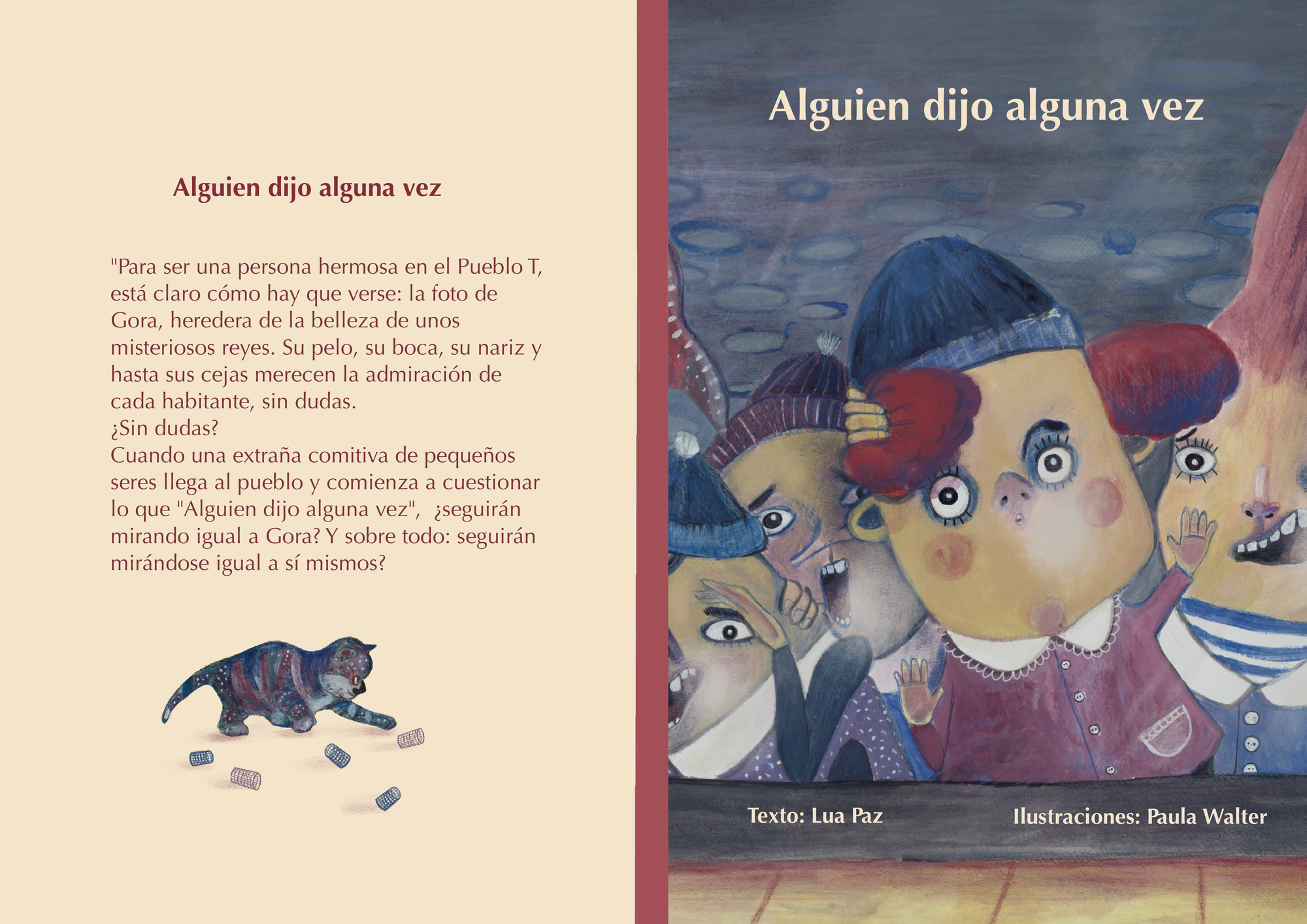 Proyecto inédito. Texto: Lua Paz/ Ilustraciones: Paula Walter