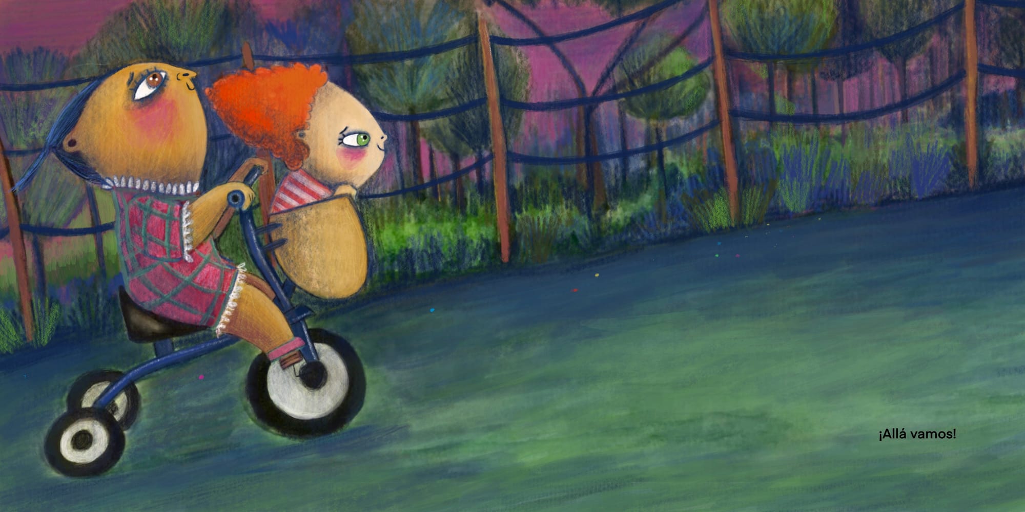 Libro Infantil inédito. Texto e ilustraciones: Paula Walter