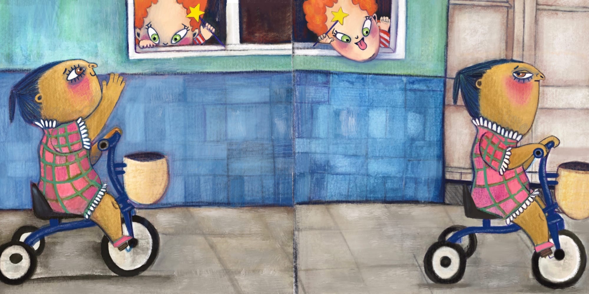 Libro Infantil inédito. Texto e ilustraciones: Paula Walter