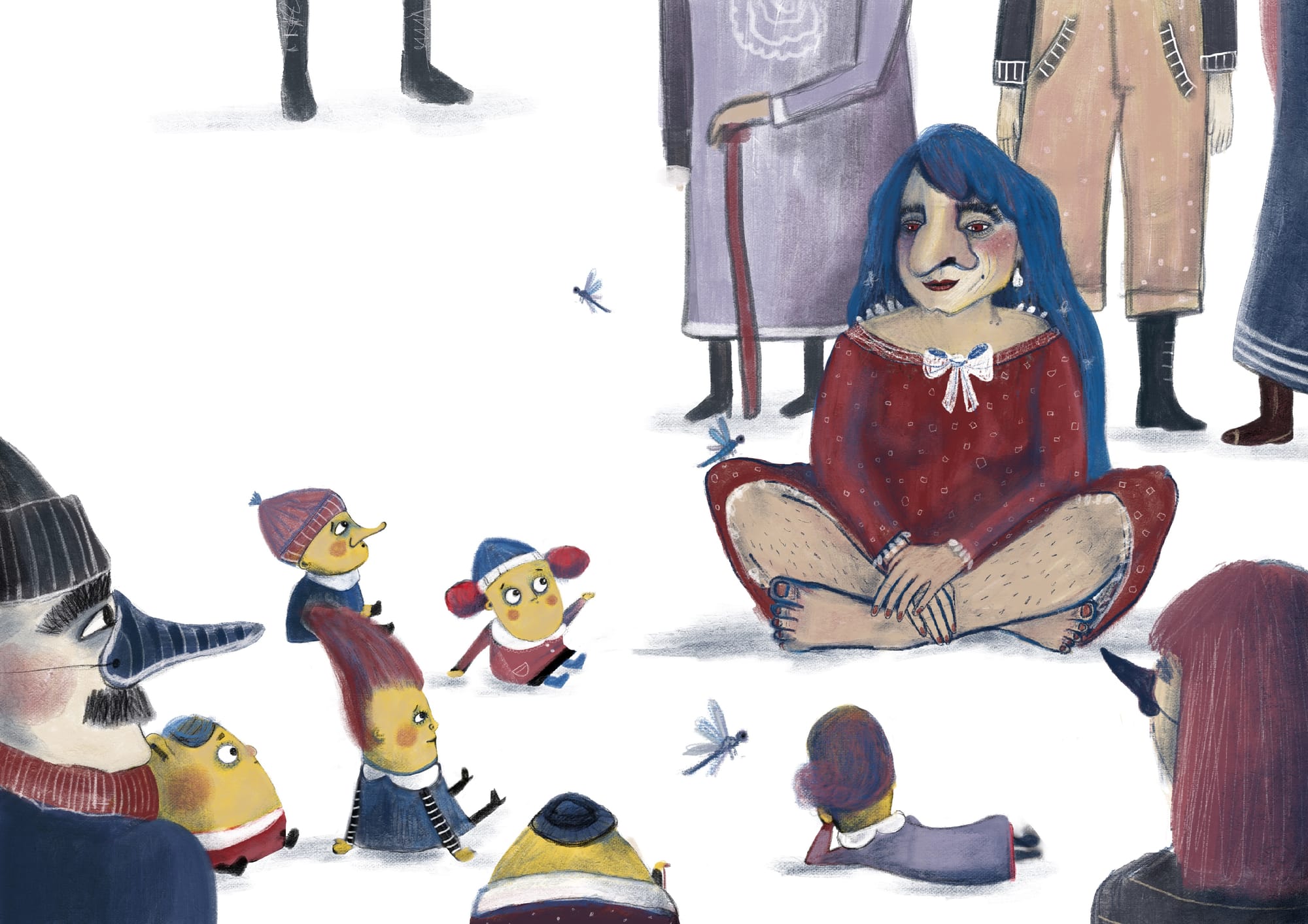 Proyecto inédito. Texto: Lua Paz/ Ilustraciones: Paula Walter