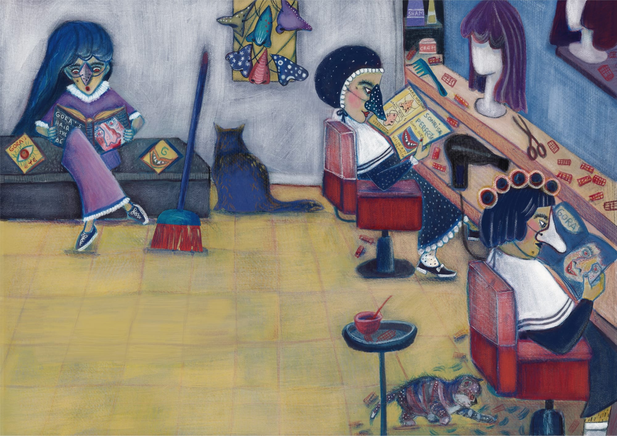 Proyecto inédito. Texto: Lua Paz/ Ilustraciones: Paula Walter