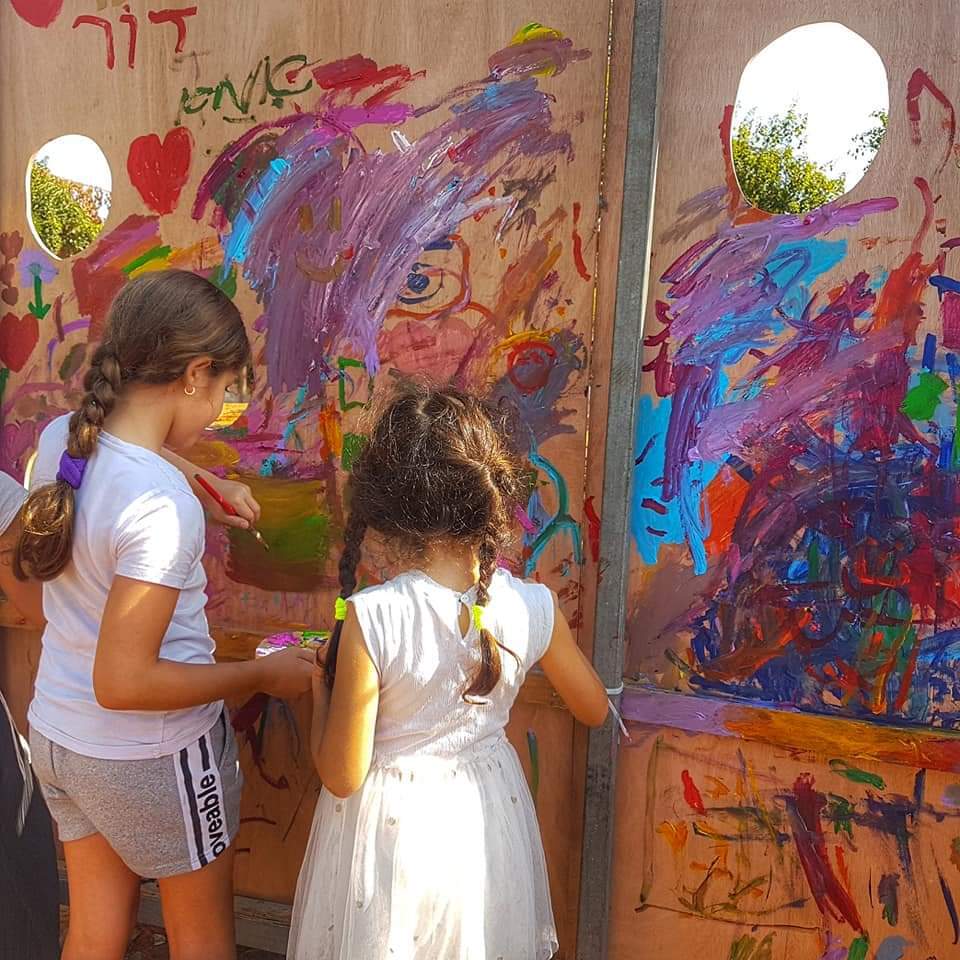 אירוע שתילת עצים ביער המאכל הראשון באשדוד