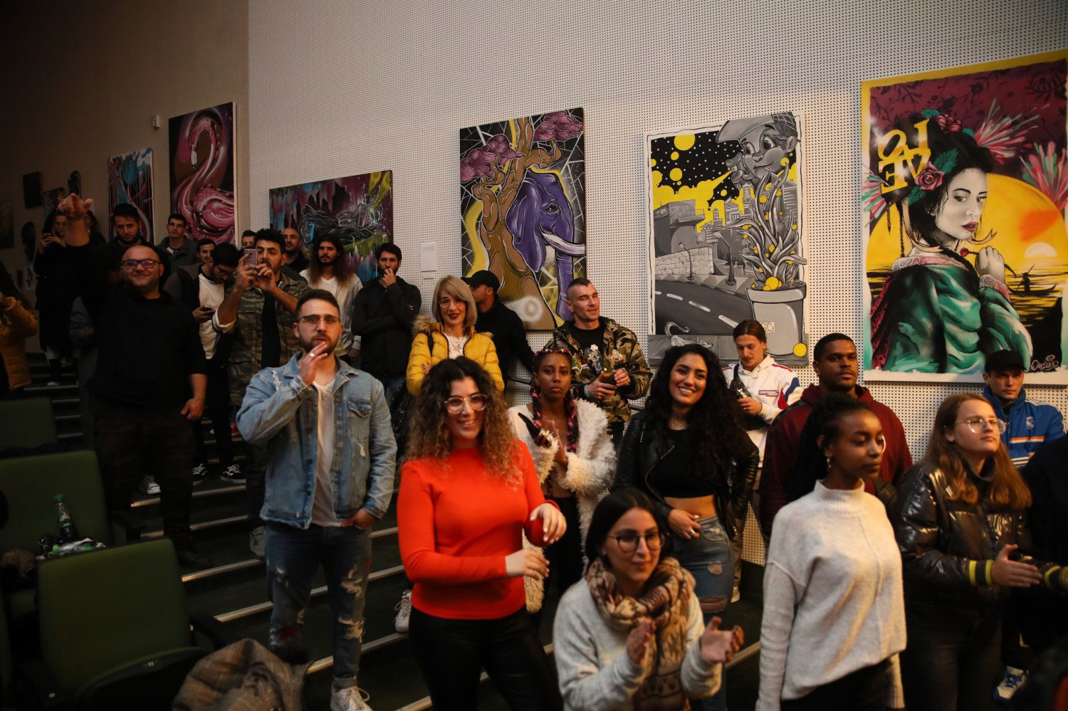 חלק מהמשחק, תערוכת אמנות רחוב