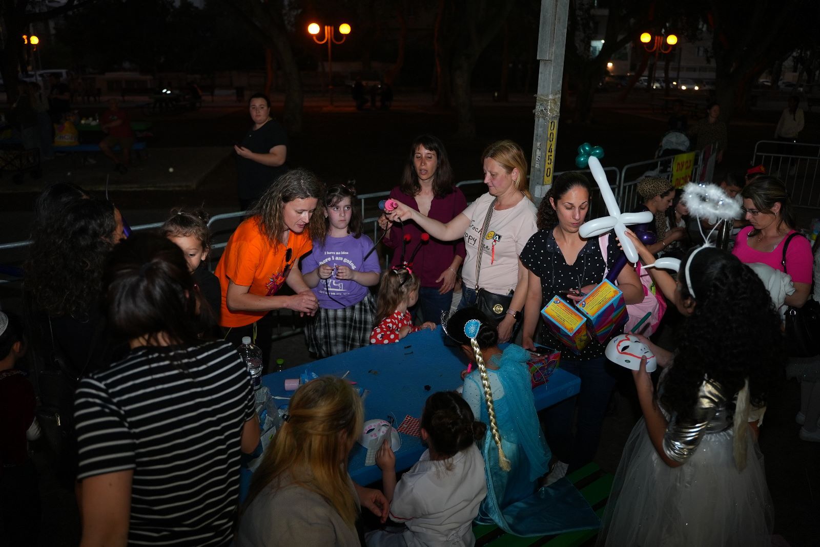 הפנינג פורים לכל המשפחה בפארק