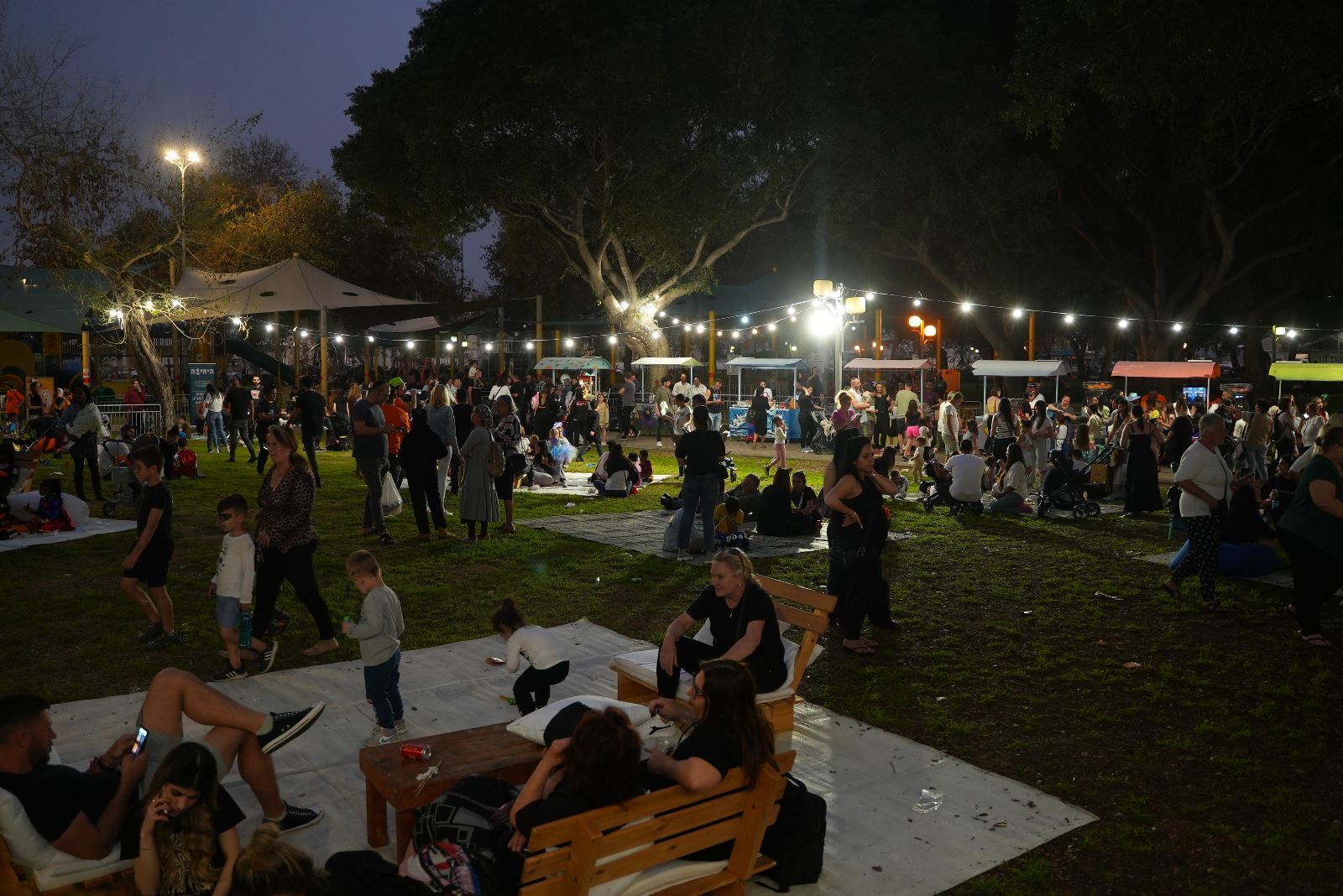 הפנינג פורים לכל המשפחה בפארק