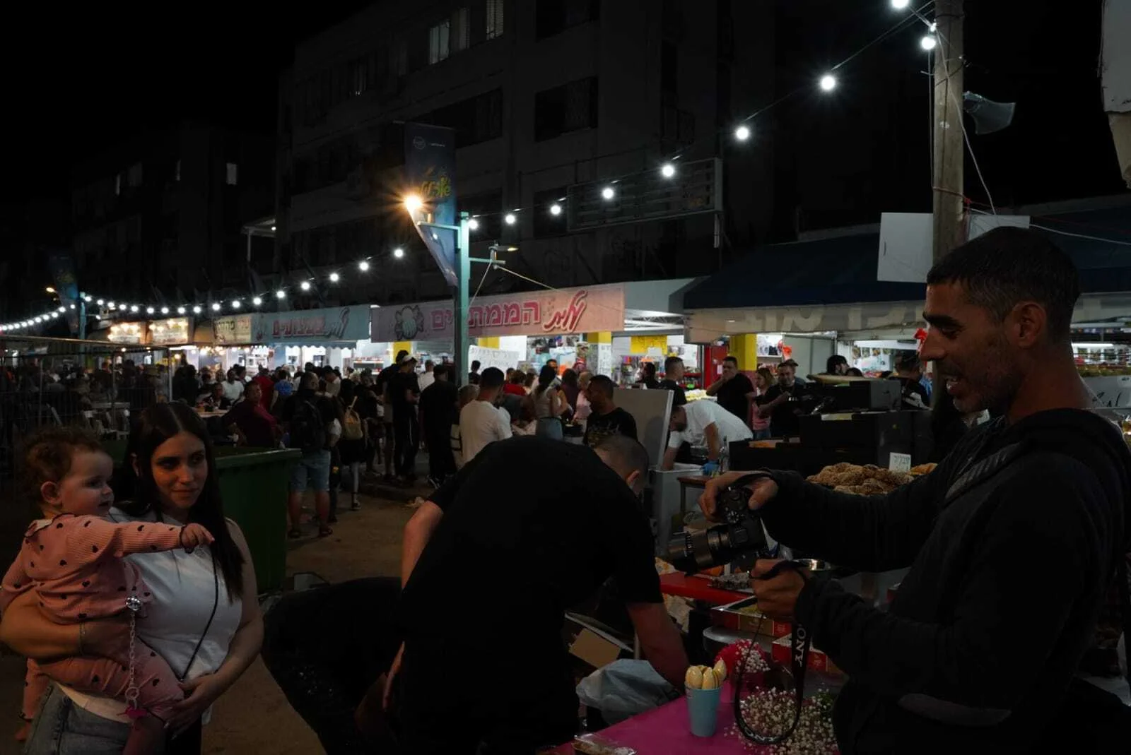 שוק ו' התעורר לחיים בהפקה אל תוך הלילה