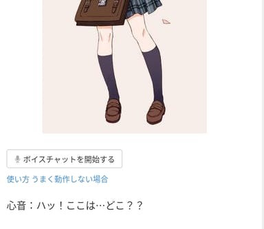 小説「あの声を求めて…」