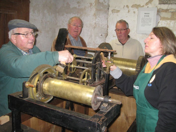 Restauration de l'horloge de l'église