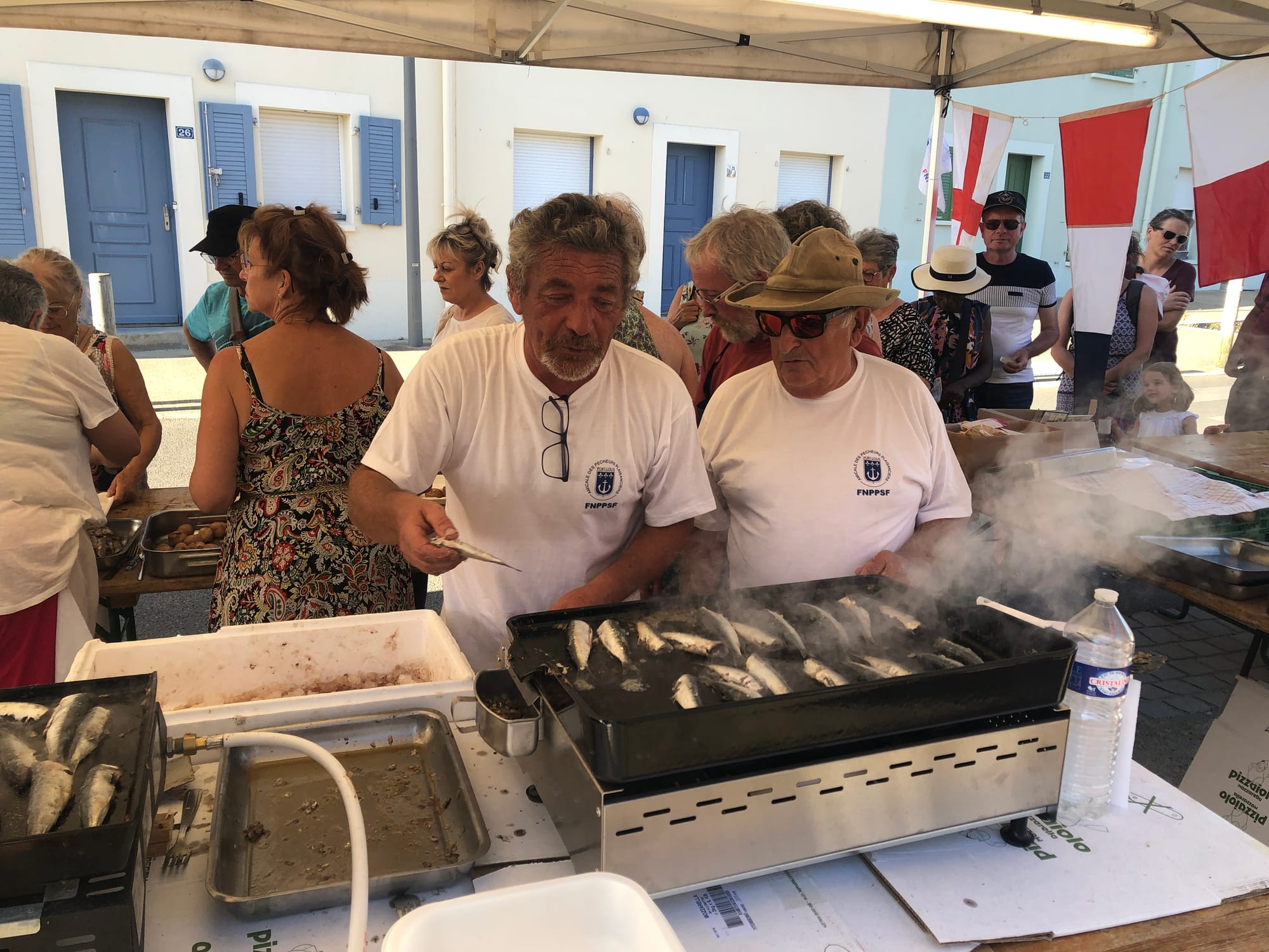 Débriefing "Sardinade" ,                                          lundi 18 juillet 2022.