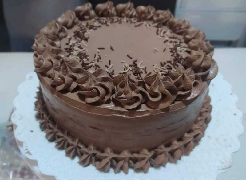 Pastel de Chocolate y Fresas