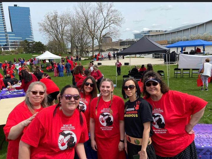 MMIW March in Grand Rapids ARC Staff