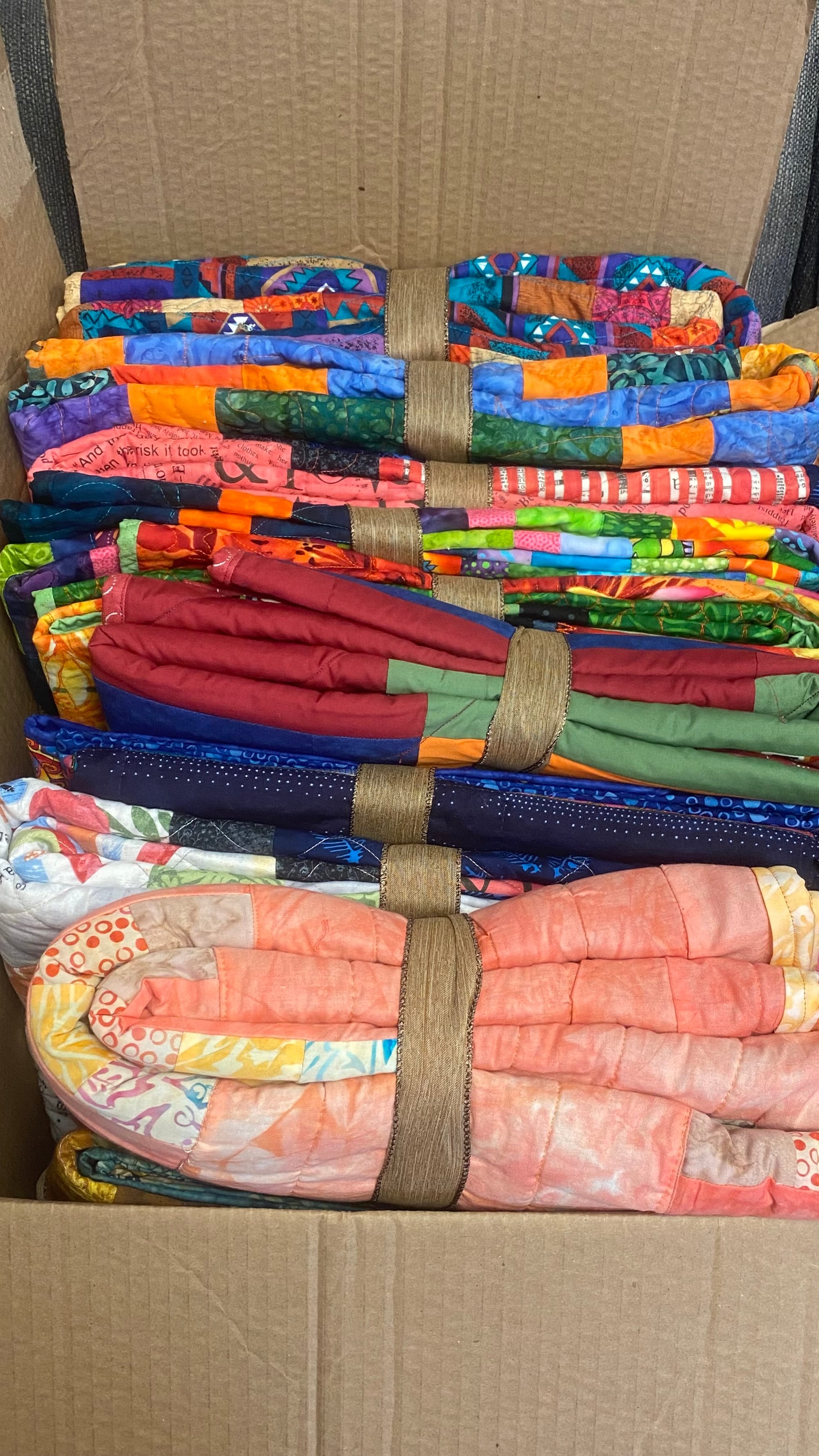 Quilts for Survivors donated 17 quilts to ARC for Residential Boarding School Surivivors