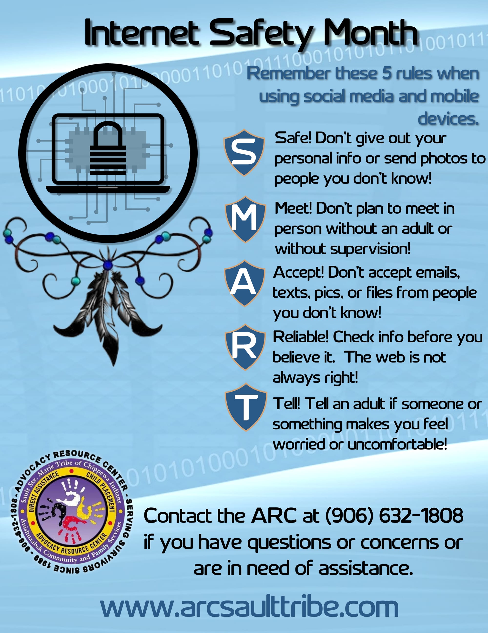 July is Internet Safety Month