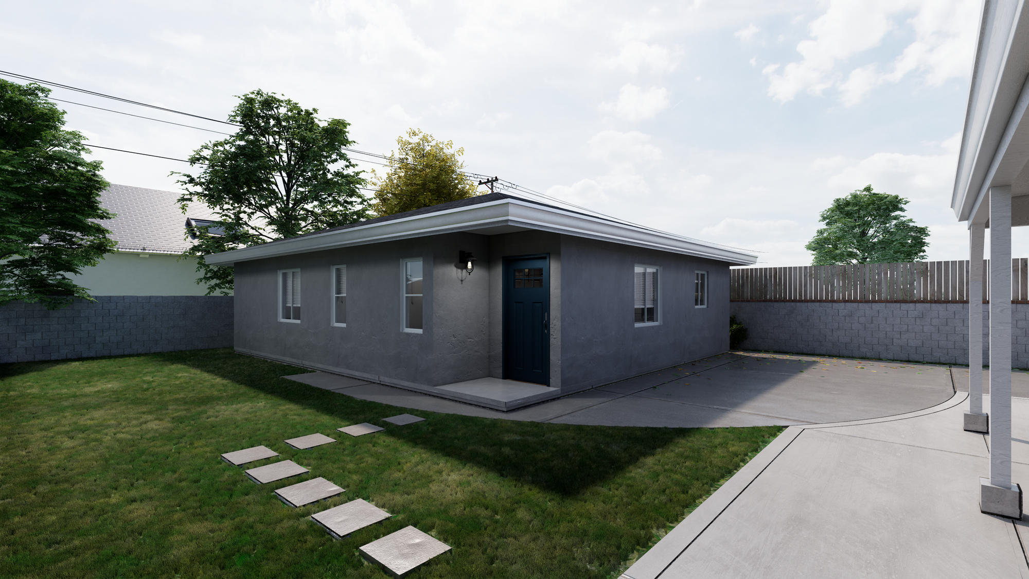 New Ground-up Single Story ADU