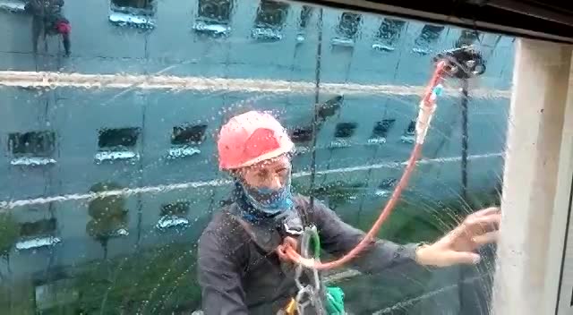 limpieza de cristales