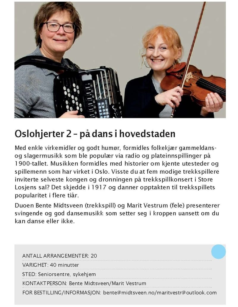 Oslohjerter 2 - Den kulturelle Spaserstokken i Oslo kommune