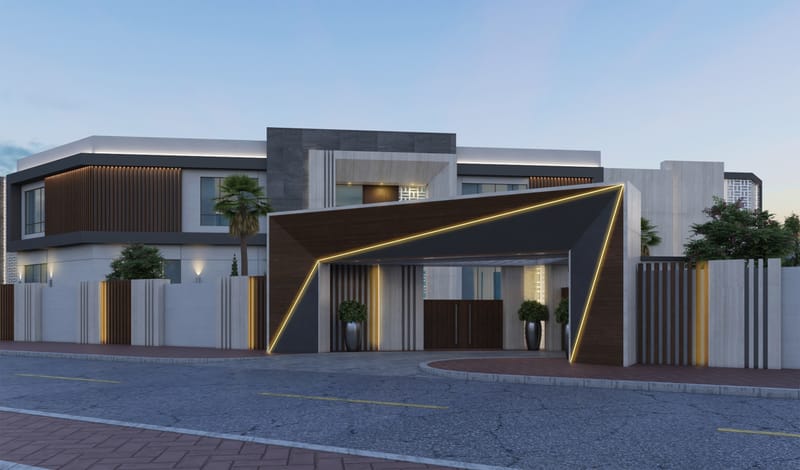 PRIVATE VILLA 1  (Full design) - Dubai