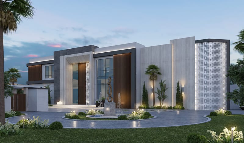 PRIVATE VILLA 1  (Full design) - Dubai