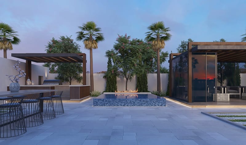 PRIVATE VILLA 2  (Elevation & Landscape) - Dubai