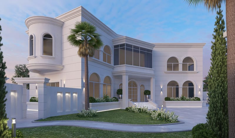 PRIVATE VILLA 2  (Elevation & Landscape) - Dubai