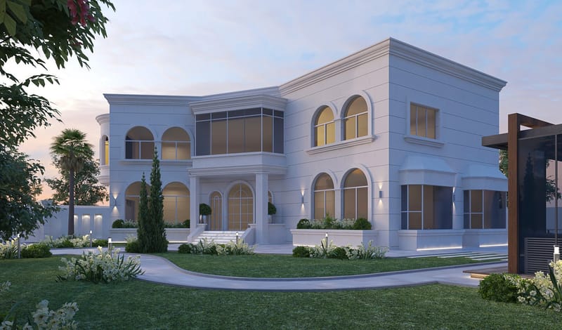 PRIVATE VILLA 2  (Elevation & Landscape) - Dubai