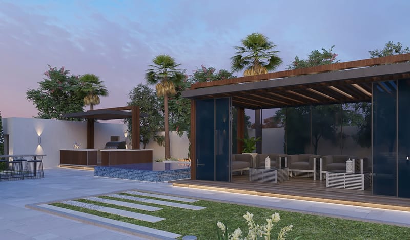 PRIVATE VILLA 2  (Elevation & Landscape) - Dubai