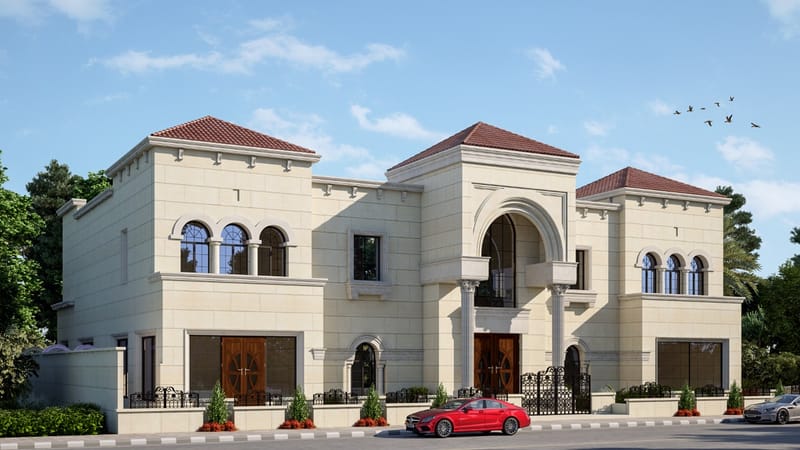 Private villa (Full design) - Abu Dhabi