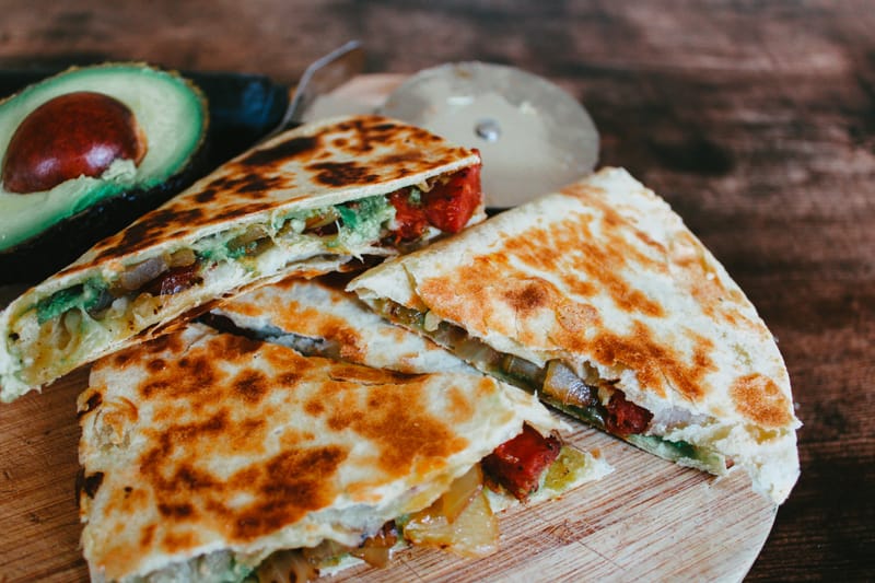 Caribbean Quesadillia