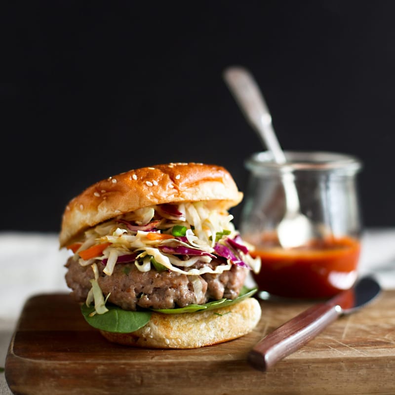 Asian Style Hamburgers