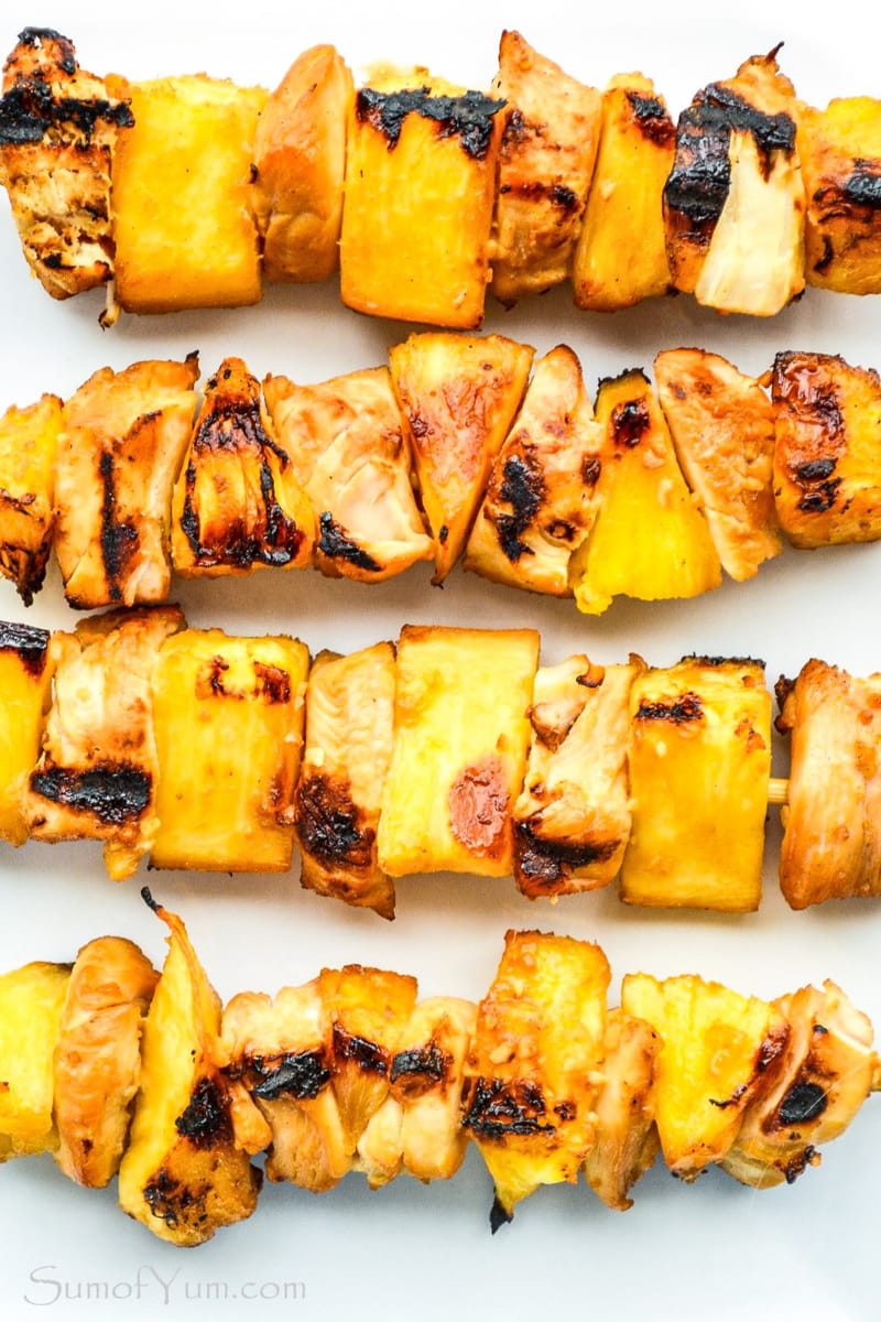 Pineapple Chicken Kabobs