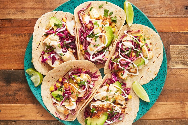 Seafood Soft Tacos