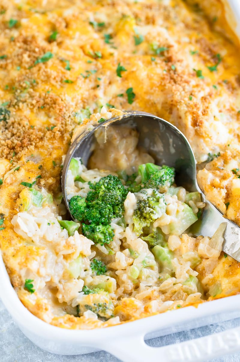 Cheesy Broccoli and Rice