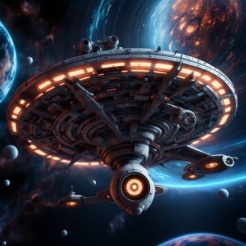 Journey Through the Multiverse Frontier - A Trek Wars Odyssey