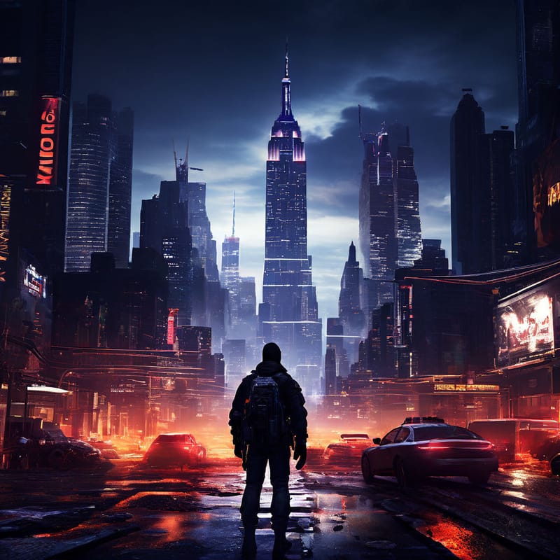 Echoes of the Division : The Neon Guardian