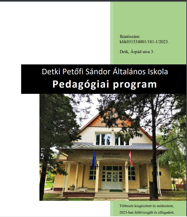 Pedagógiai program