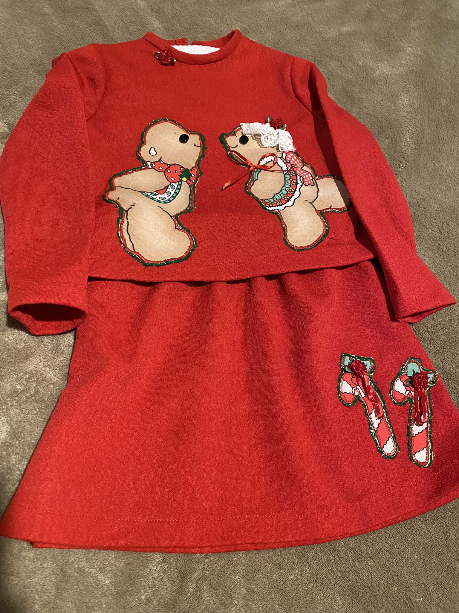 Santa Bear Outfit