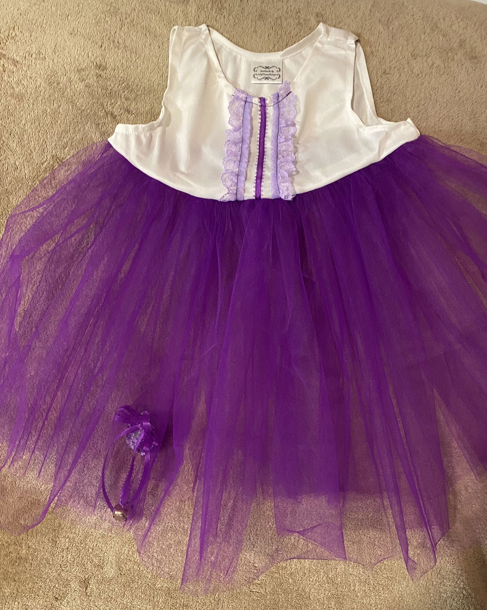 Matching Purlpe Crinoline