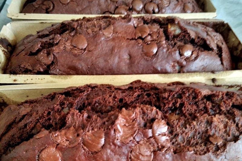 עוגת שוקולד אגסים