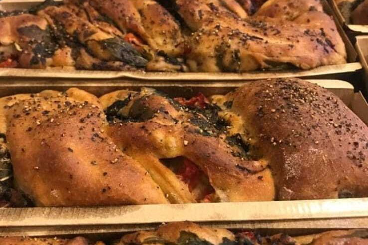 מאפה מנגולד וטפנד זיתים