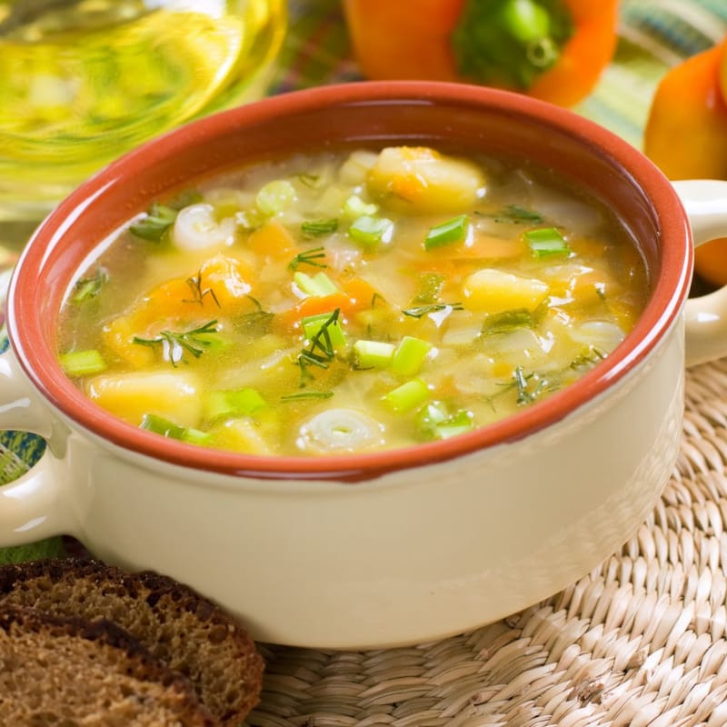 شوربة الخضار / Gemüsesuppe