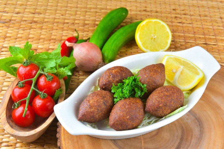 كبة مقلية / Gebratene Kibbeh