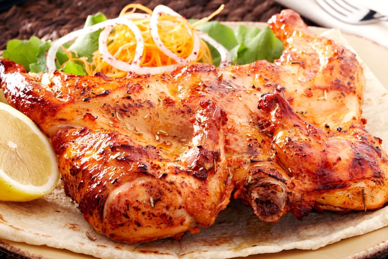 فروج مشوي / gegrilltes Hühnchen